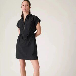 Athleta Black Topspin Dress Size Large
